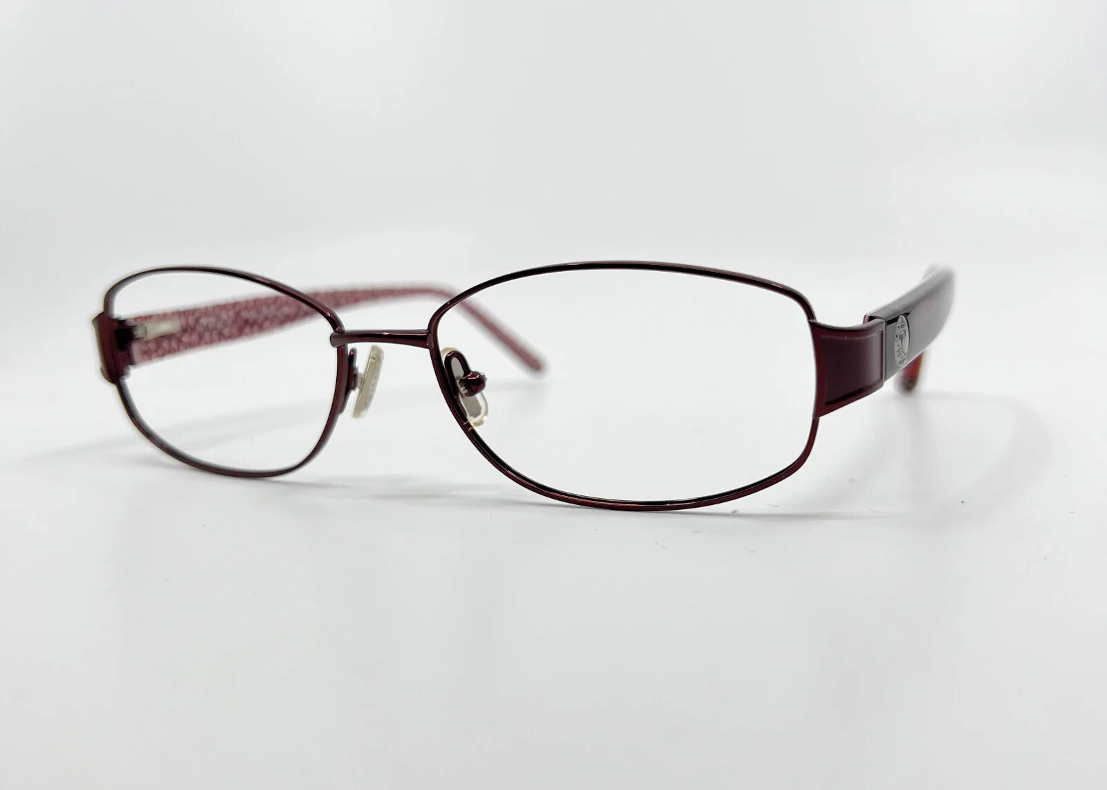 Coach Eyeglasses Frames Womens Brown Constance 222 Oval Frame 54-16-135 5308 2