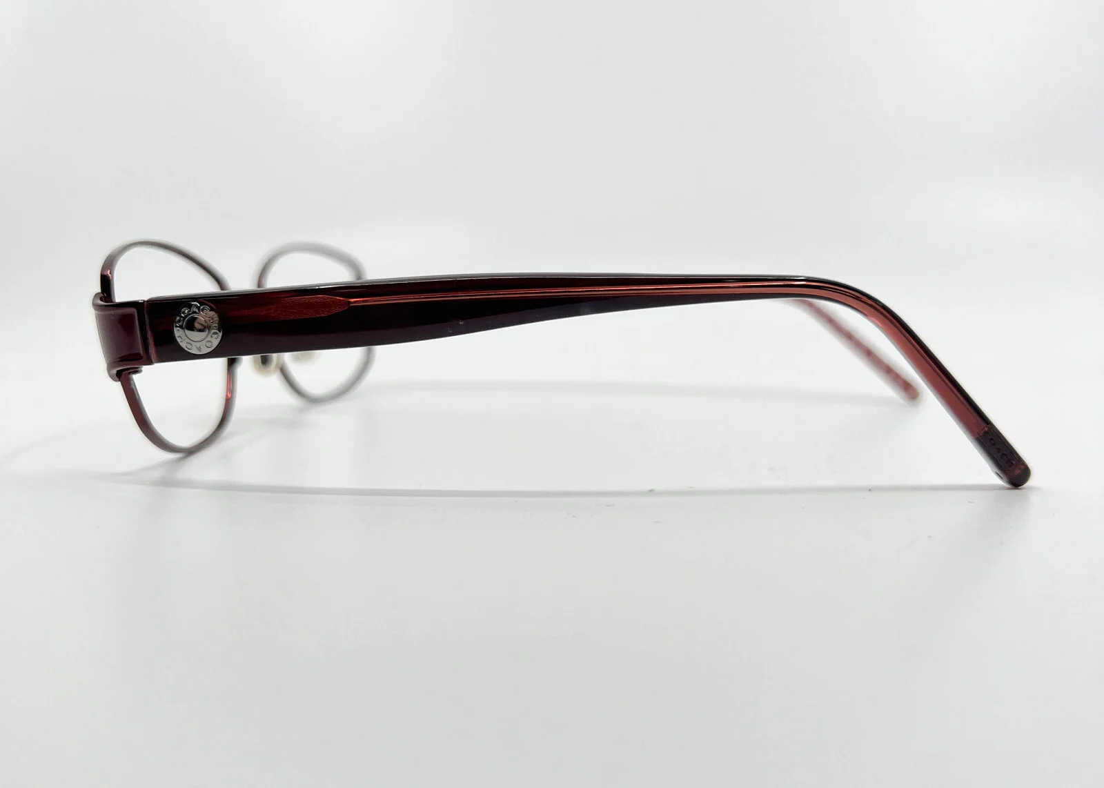 Coach Eyeglasses Frames Womens Brown Constance 222 Oval Frame 54-16-135 5308 3