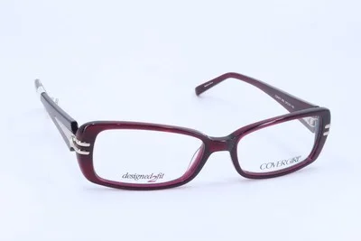 Covergirl CG0451 Burgundy Rectangle Women Full Rim 54-16-140 Eyeglasses Frames 2