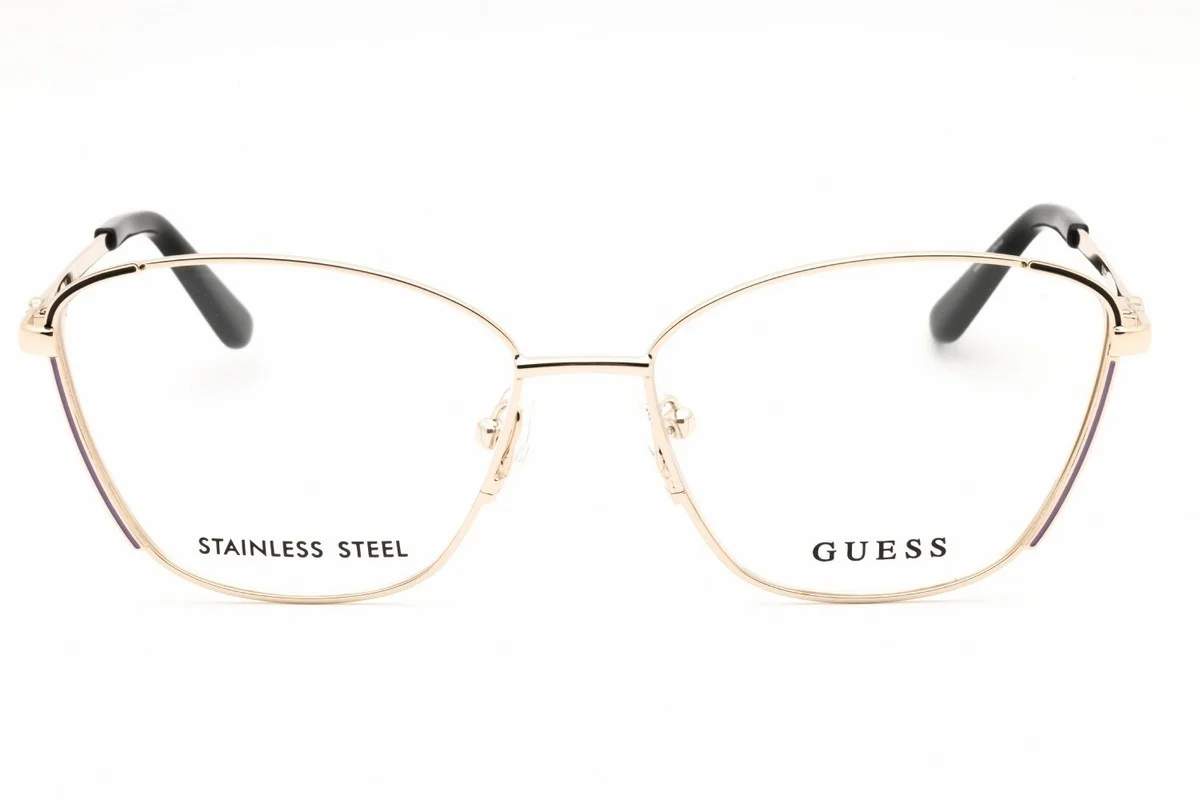 GUESS GU50224-032-54 Eyeglasses Size 54mm 15mm 140mm PALE GOLD Women NEW