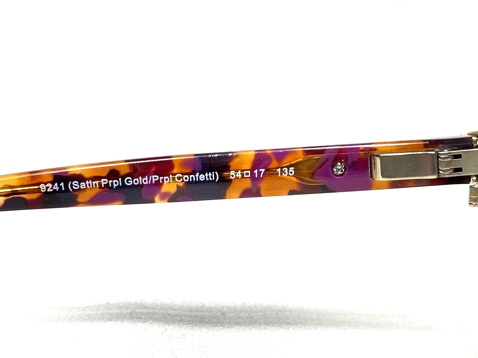 NEW Coach HC5074 9241 Womens Purple/Gold Square Designer Eyeglasses Frames 54/17 4