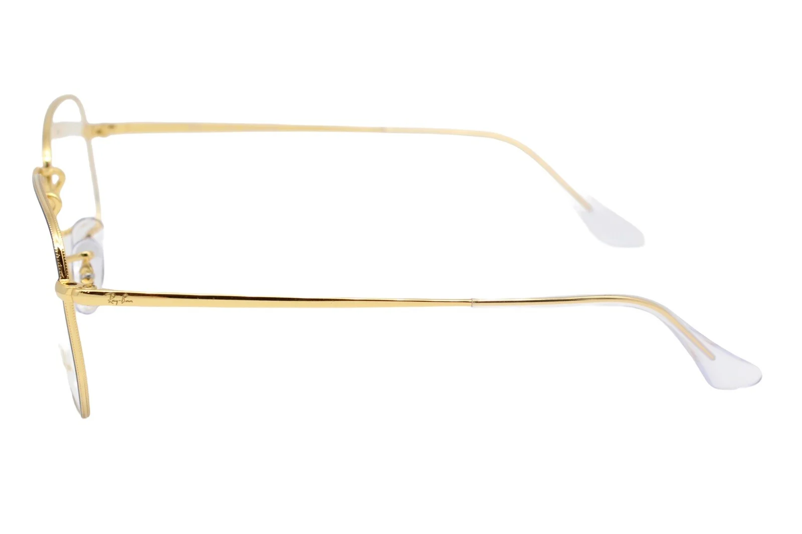 Ray Ban 1969V 3104 Gold White Metal Rectangle Women 2