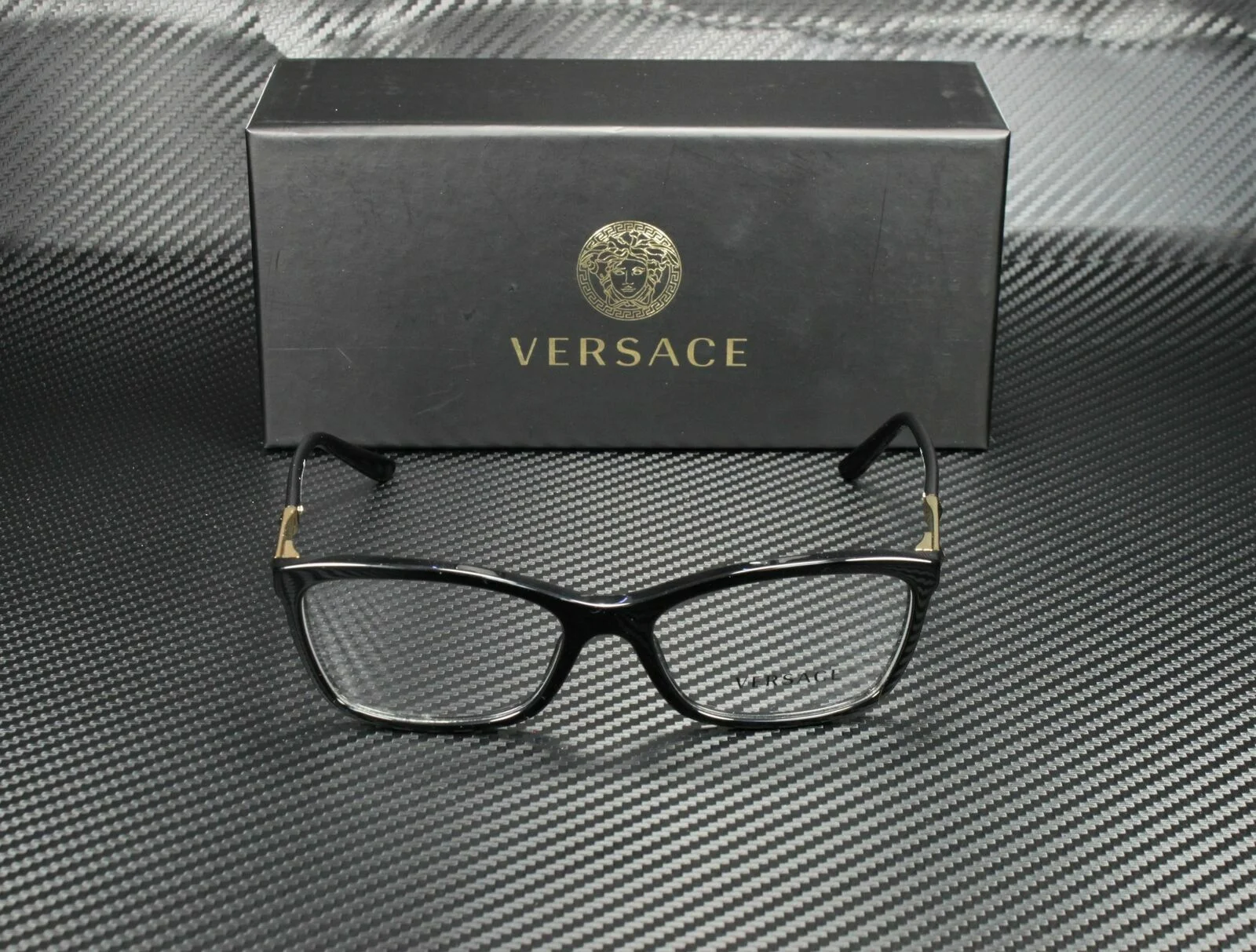 Versace VE3186 GB1 Black Demo Lens Women Eyeglasses Frame 54 mm 2